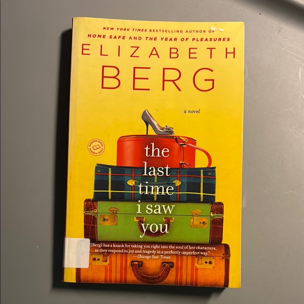 The Last Time I Saw You by Elizabeth Berg